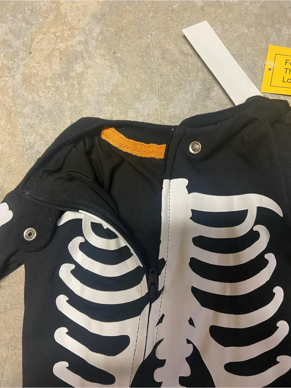 NWT Way To Celebrate Toddler Skeleton Pajamas 18M Halloween Costume